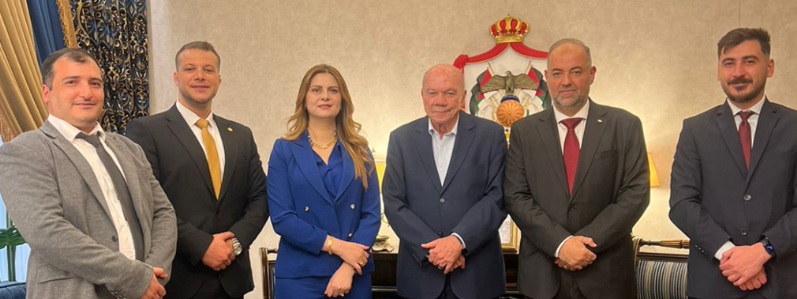 JABC Delegation Meets with President of the Senate, Faisal Al-Fayez